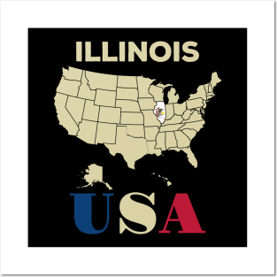 Illinois Posters and Art